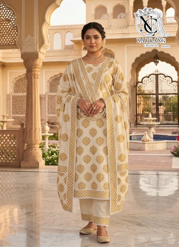 Heavy Cotton kurta set
