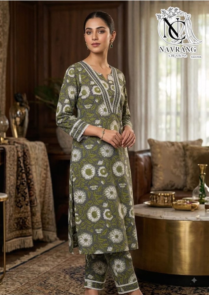 Cotton Two-Piece Set