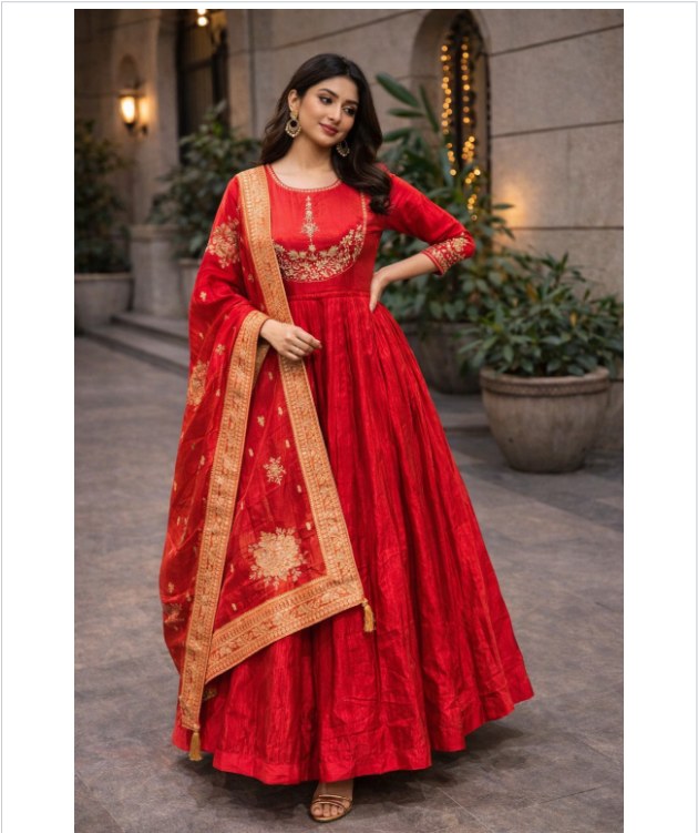 Royal Traditional Party Wear Gown