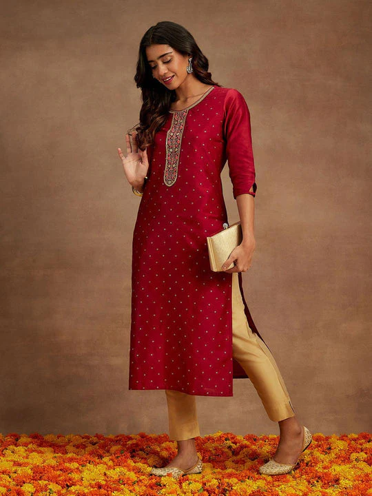 red kurti